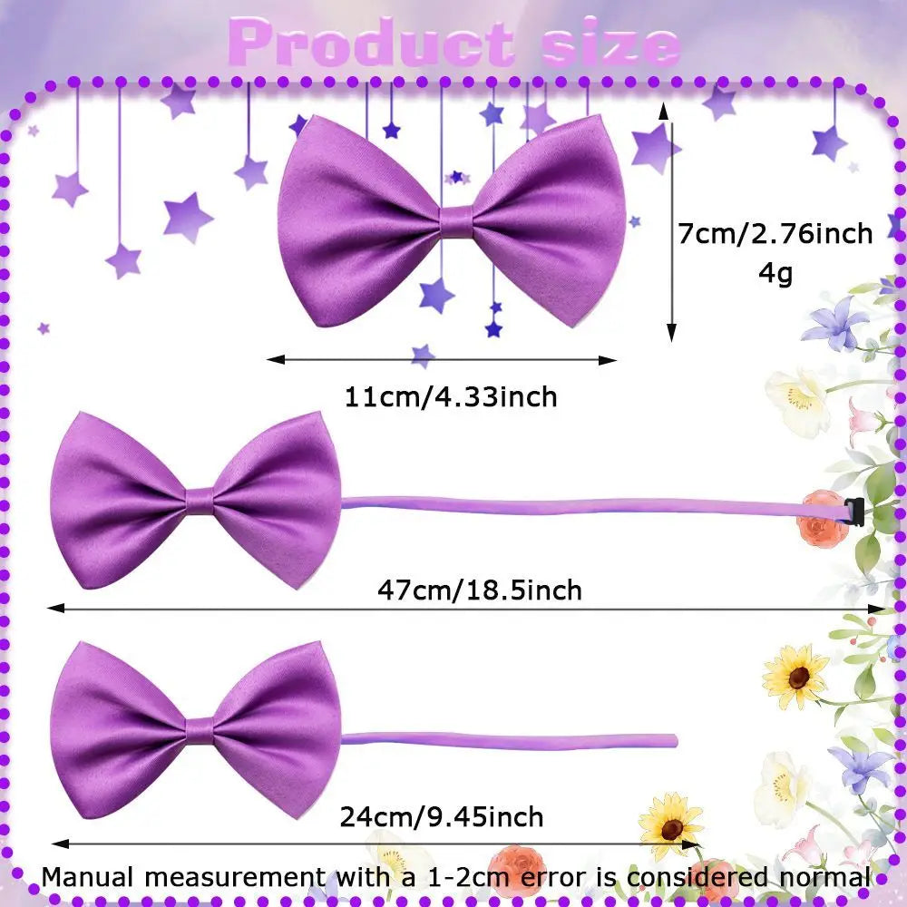 50pcs Cute Dog Fashion Bow Tie Dog Bowtie Bulk Pet Supplies Bow Tie Collars for Small Dogs Adjustable Puppy Pet Cat Accessories