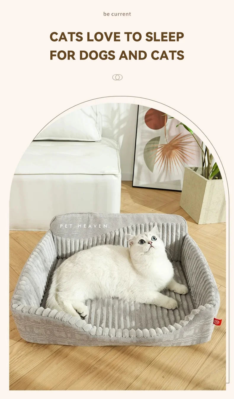 HOOPET Pet Bed Winter Warm Dog Bed House Pet Bed Dog Mattress Bed Sofa Small and Medium-Sized Dogs Puppy Pet Supplies