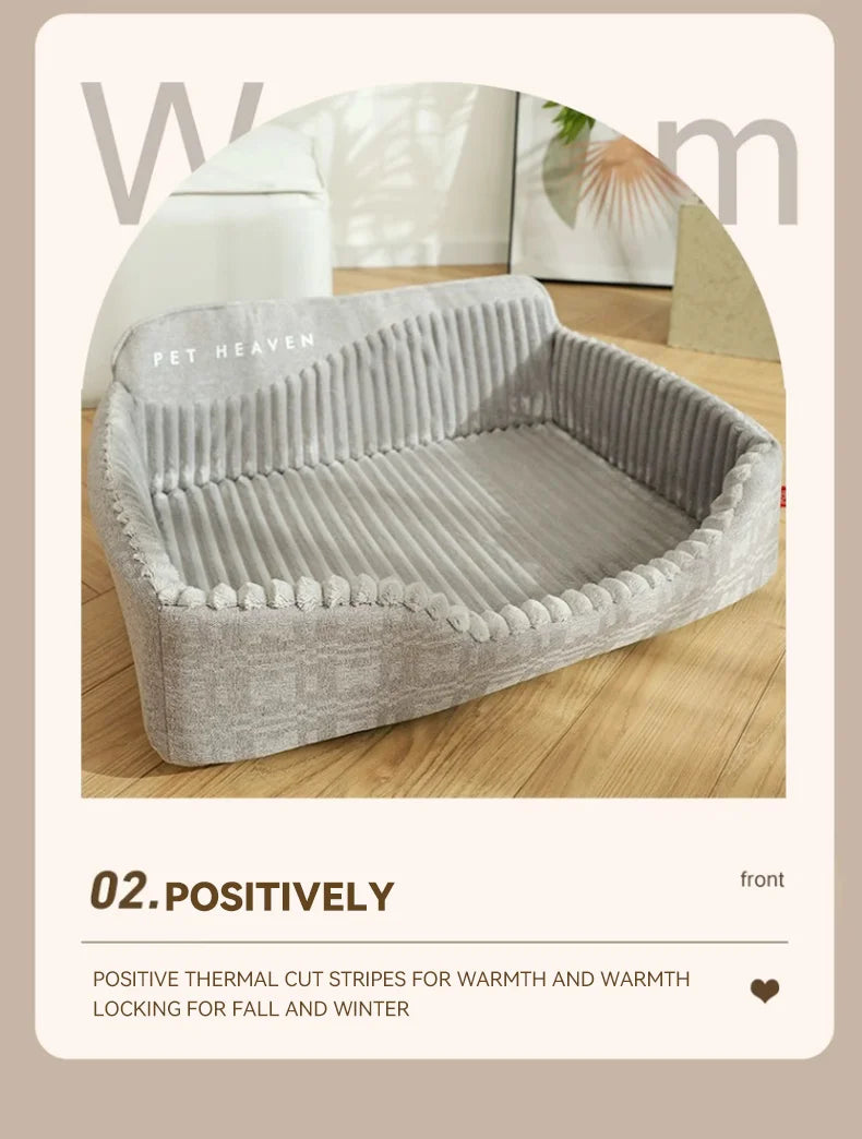 HOOPET Pet Bed Winter Warm Dog Bed House Pet Bed Dog Mattress Bed Sofa Small and Medium-Sized Dogs Puppy Pet Supplies