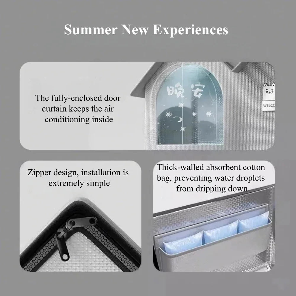 Pet Cooling Ice House Air Conditioning Bed Summer Cooling Tool Cat Dog Nest Four Season for Small Middle Pet Ice House