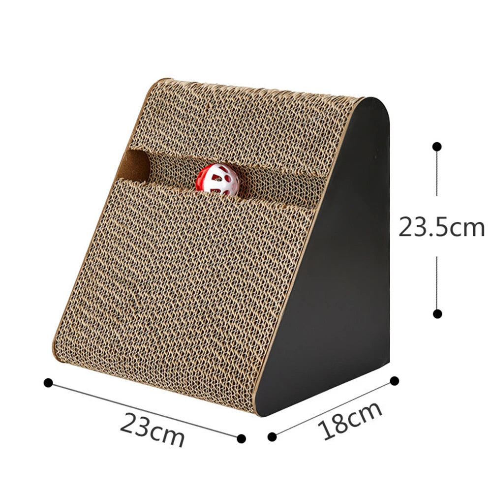 Cat Scratcher Cardboard Durable Furniture Protector for Indoor Kittens Cats Toys Gift & Pet Supplies