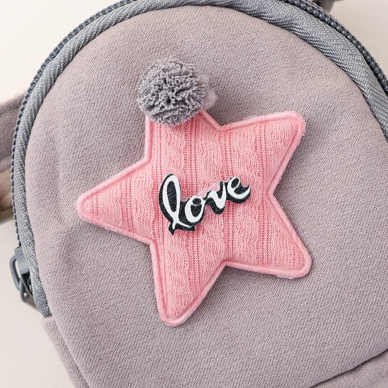 Pet chest and back cute starfish bag cat dog leash fashion backpack chest and back pet outing supplies