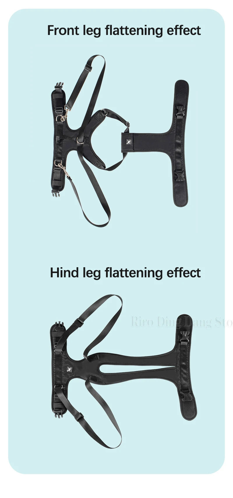 Auxiliary Belt For Disabled Dog Harness Vest Front Rear Legs Rehabilitation Traning Tool Aged Cat Assist In Walking Pet Supplies