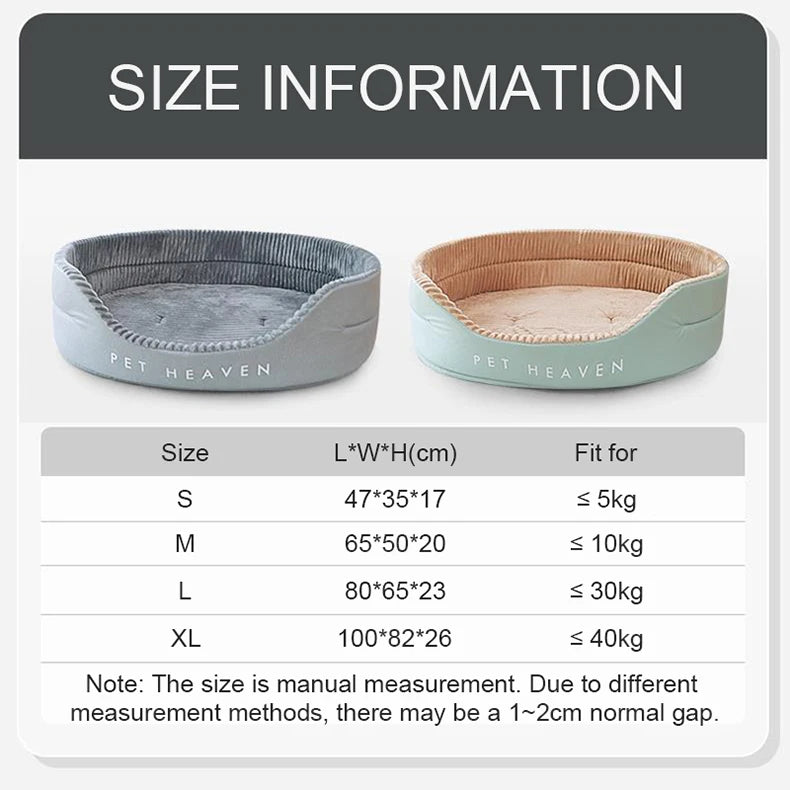 HOOPET Dog Pillow Soft Mattress For Dogs Cat Sleeping Mat Pet Cushion In The Bed S-XL Size For Small Medium Large Dogs Pet Beds