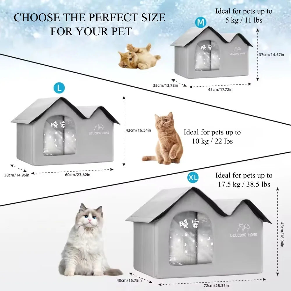 Pet Cooling Ice House Air Conditioning Bed Summer Cooling Tool Cat Dog Nest Four Season for Small Middle Pet Ice House