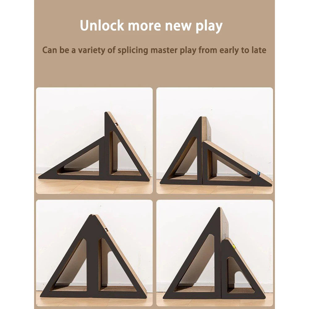 Cat Scratcher Cardboard Durable Furniture Protector for Indoor Kittens Cats Toys Gift & Pet Supplies
