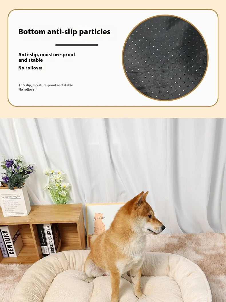 Wholesale Dog Pet Bed Square Dog Beds For Large Dogs Dog Sofa Beds PP cotton Anti-Mite Pet Bed Inner Pad Washable Puppy Supplies