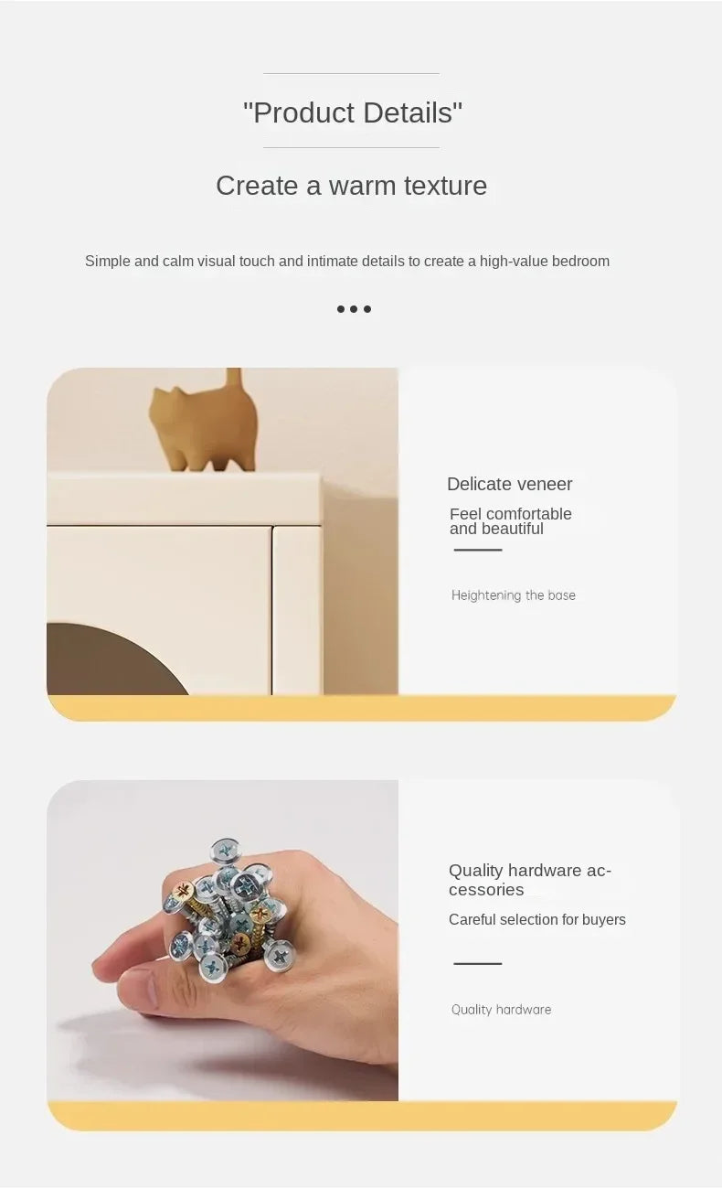 Winter Cat Nest Living Room Solid Wood Cat House People and Pets Share Furniture Room Storage Cabinet Pet Cat House